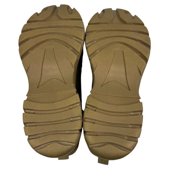 Steve Madden "Husky" Tan Suede Chunky/Platform Boots/Sneakers Women's Size 6.5 - Picture 8 of 10